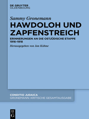 cover image of Hawdoloh und Zapfenstreich